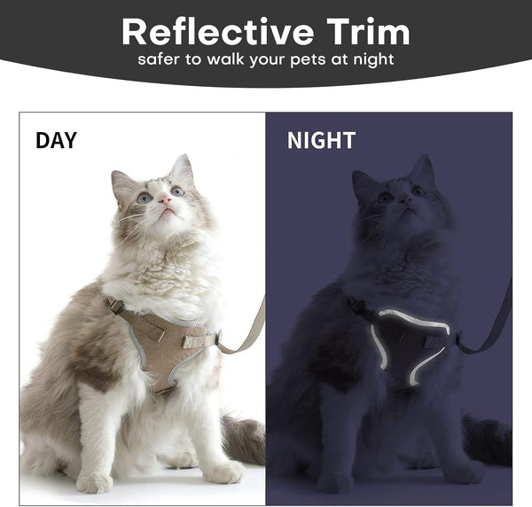 FUKUMARU Step-in Dog Harness, Cat Harness Escape Proof