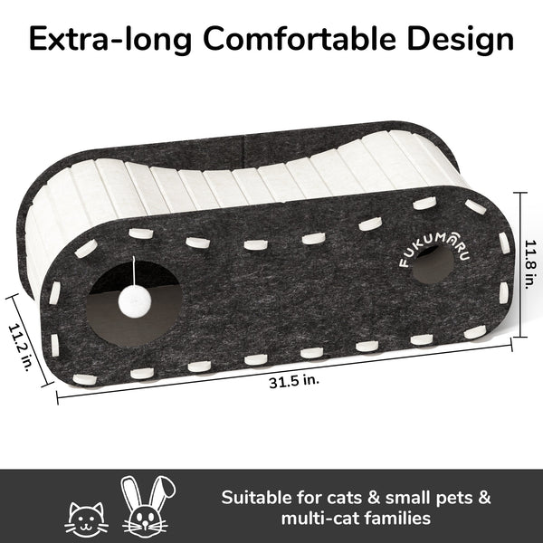 FUKUMARU Cat Beds for Indoor Pets, 31.5 Inches - FUKUMARU