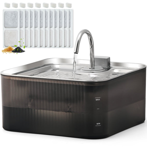 FUKUMARU Cat Dog Water Fountain 1.8 Gal/236oz/7L - FUKUMARU