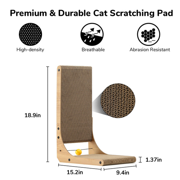FUKUMARU Cat Scratcher Medium 18.9IN - FUKUMARU