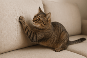 How to Stop a Cat from Scratching Furniture and Protect Your Home - FUKUMARU