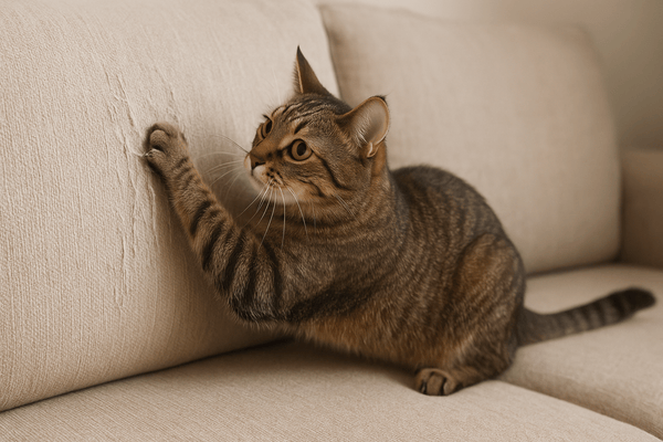How to Stop a Cat from Scratching Furniture and Protect Your Home - FUKUMARU