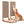 FUKUMARU Cat Scratcher, 26.8 Inch Cat Scratch Pad for Indoor Cats, L Shaped Cardboard Vertical Cats Scratching Board with Ball Toy, Walnut Color, 2 Packs