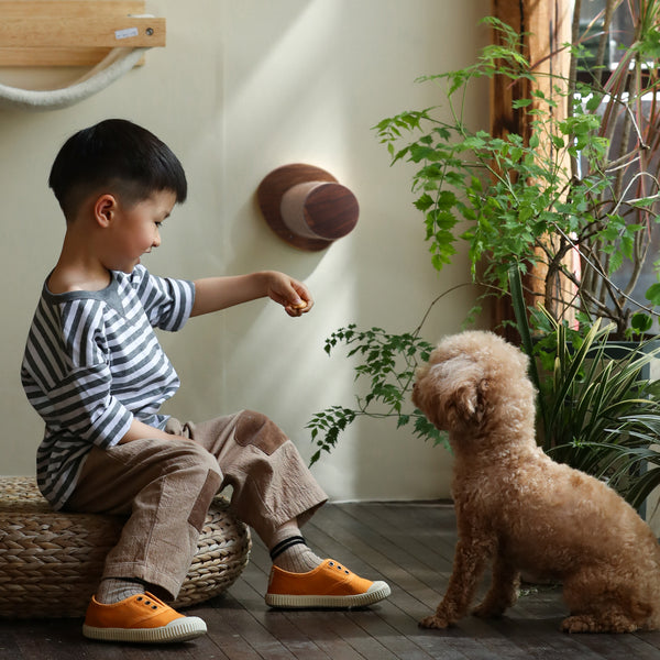 FUKUMARU Cat Wall Furniture, 11.8 Inch Cats Shelves for Drywall, Walnut Wood - FUKUMARU