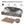 Cardboard Cat Scratcher with 2 Reversible Scratch Pad Refills, Durable Large Cat Scratching Lounger with Ball Toy, Grey