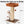FUKUMARU Cat Scratching Post, Retro-Style Tall Scratch Posts with Perch for Infoor Cats Adults, Large Cat Scratcher Tower with Bed, Natural Sisal & Solid Wood