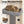FUKUMARU Cat Scratching Post, Retro-Style Tall Scratch Posts with Perch for Infoor Cats Adults, Large Cat Scratcher Tower with Bed, Natural Sisal & Solid Wood