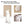 FUKUMARU Cat Scratcher Mat, 60 X 40 cm Natural Sisal Cat Scratch Mats, Horizontal Cat Floor Scratching Pad Rug, Protect Couch and Carpets