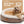 FUKUMARU Dog Bed, Calming Donut Dog Beds, Plush Faux Fur&Corduroy Cat Beds, Cute Round Washable Pet Bed for Large Cats and Small Dogs, Cat Cave with Anti-Slip Bottom, 25inch
