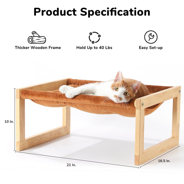 FUKUMARU Cat Bed with Removable Cover, Plush Velvet Couch for Indoor Cats - FUKUMARU