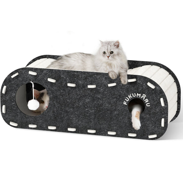 FUKUMARU Cat Beds for Indoor Pets, 31.5 Inches - FUKUMARU