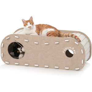 FUKUMARU Cat Beds for Indoor Pets 31.5 Inches - FUKUMARU