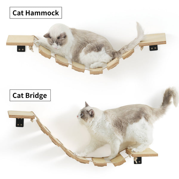 FUKUMARU Cat Bridge Wall Mounted, 12.8 - Inch - FUKUMARU