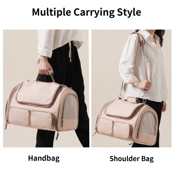 FUKUMARU Cat Carrier Pink - FUKUMARU