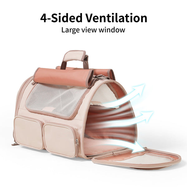 FUKUMARU Cat Carrier Pink - FUKUMARU