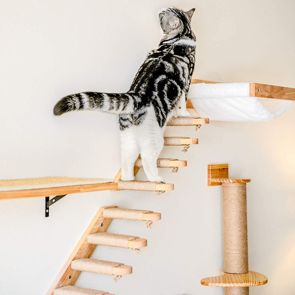 FUKUMARU Cat Hammock Wall Mounted - FUKUMARU