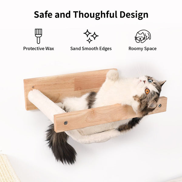 FUKUMARU Cat Hammock Wall Mounted - FUKUMARU