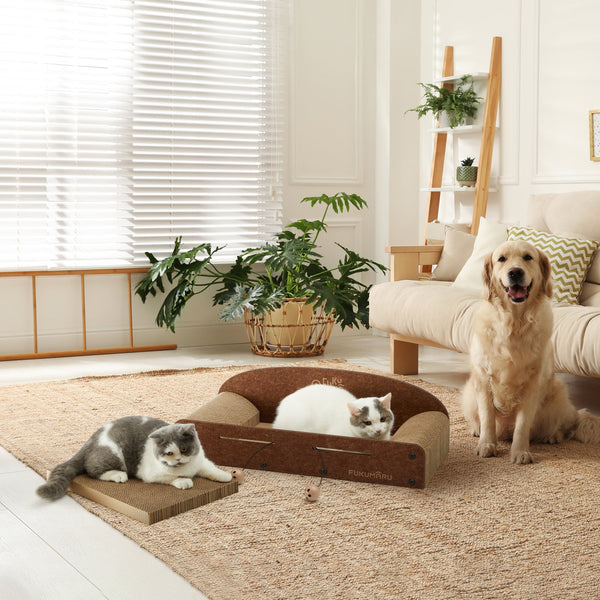 FUKUMARU Cat Scratcher Cardboard - FUKUMARU