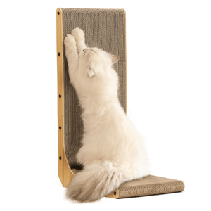 FUKUMARU Wall Mounted Cat Scratcher-L for Indoor Cats - FUKUMARU