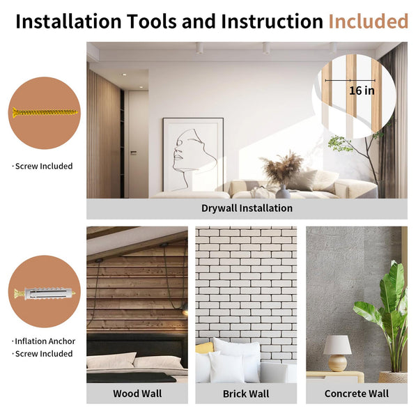 FUKUMARU Cat Wall Scratcher, 28" Wall Mounted Kitten Scratching Post - FUKUMARU