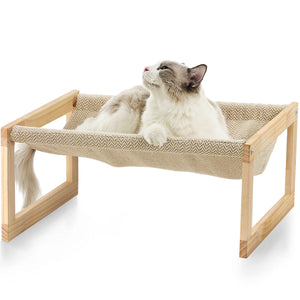 FUKUMARU Dog Bed, Large Breathable Cat Bed - FUKUMARU