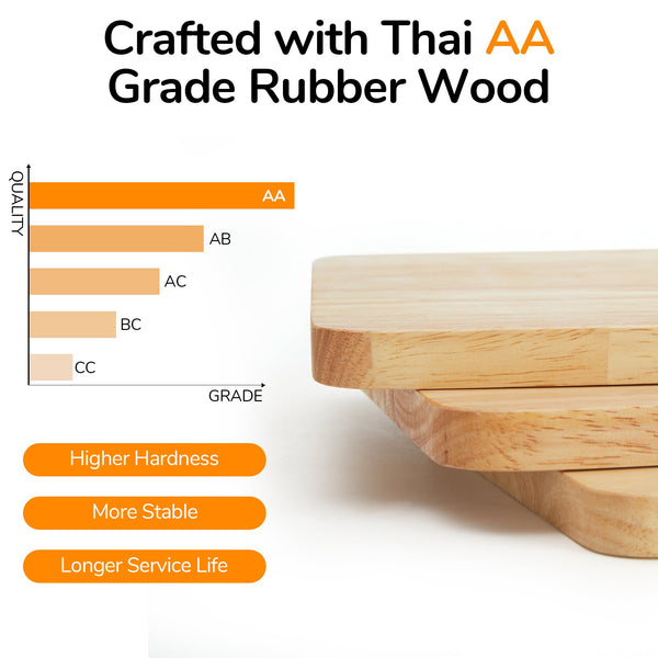 FUKUMARU Dog Stairs, Solid Wood Pet Stairs with Cat Scratching Post - FUKUMARU