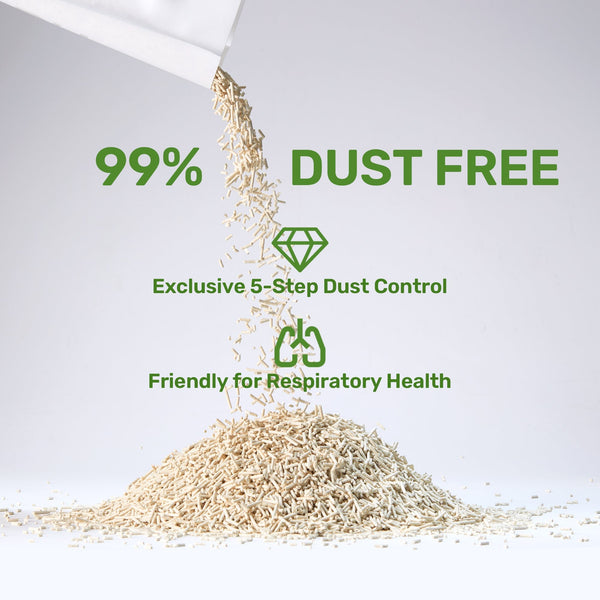 FUKUMARU Natural Tofu Cat Litter - Eco-Friendly & Odor Contro - FUKUMARU