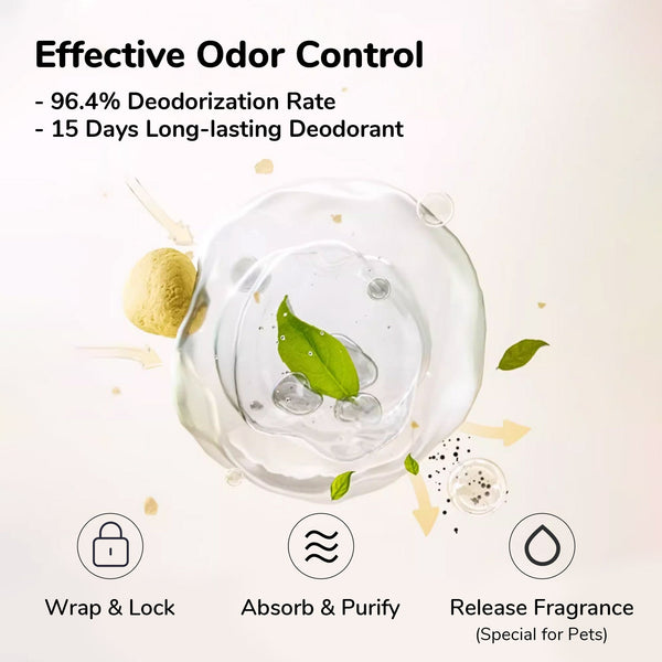 FUKUMARU Organic White Tea Tofu Cat Litter Eco-Friendly Odor Control - FUKUMARU