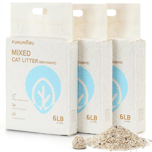 FUKUMARU Organic White Tea Tofu Cat Litter Eco-Friendly Odor Control - FUKUMARU