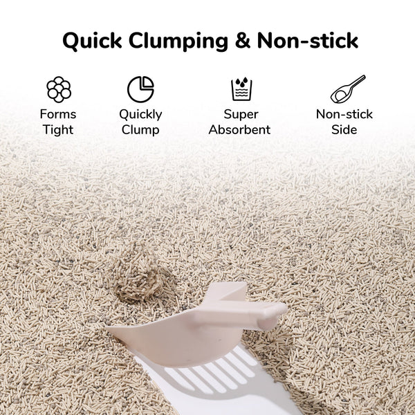 FUKUMARU Organic White Tea Tofu Cat Litter Eco-Friendly Odor Control - FUKUMARU